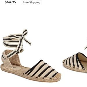Soludos lace up espadrille sandal